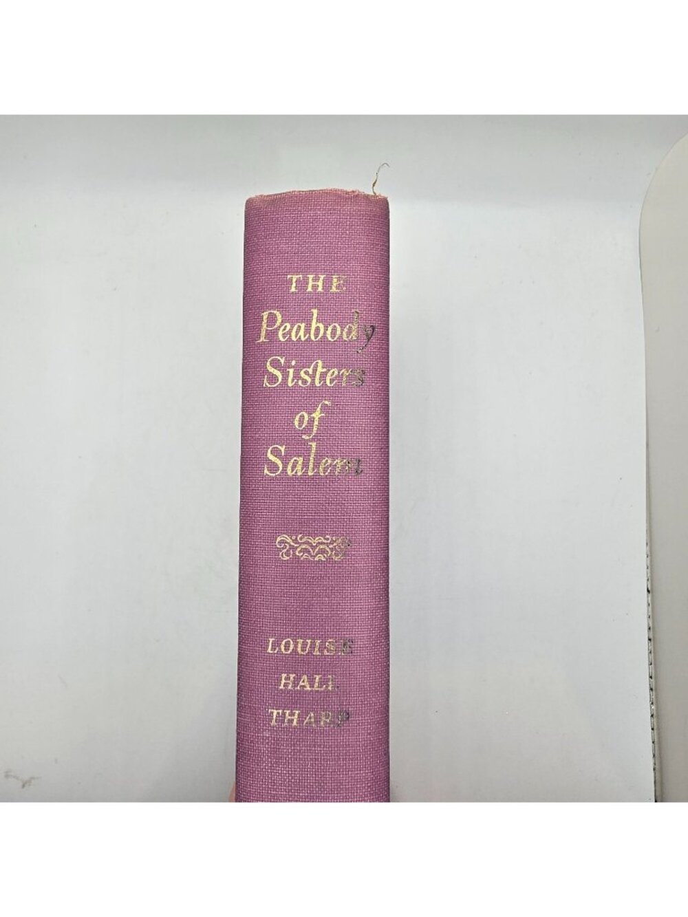 The Peabody Sisters of Salem Louise Hall Tharp 1950 HC Biography Historical VTG